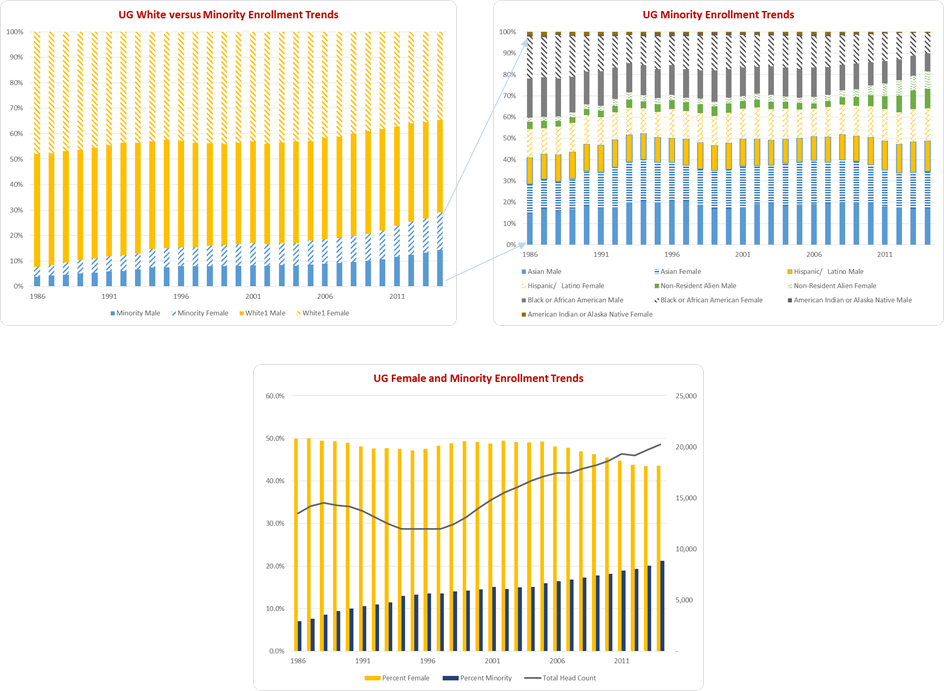 2015 Diversity Task Force Report - Appendix B - UG Student Enrollment