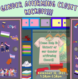 Gender Affirming Closet Kickoff